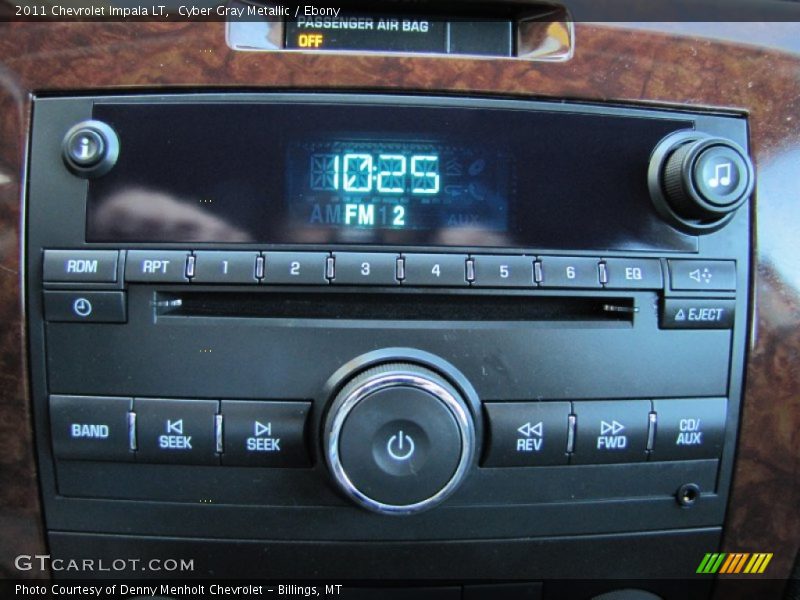 Cyber Gray Metallic / Ebony 2011 Chevrolet Impala LT