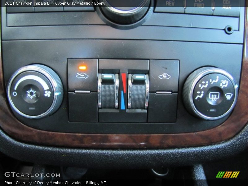 Cyber Gray Metallic / Ebony 2011 Chevrolet Impala LT