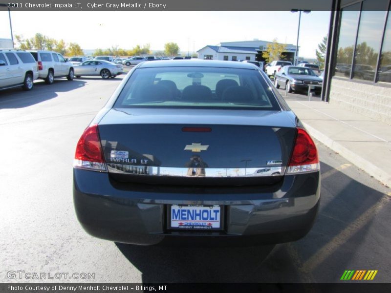 Cyber Gray Metallic / Ebony 2011 Chevrolet Impala LT