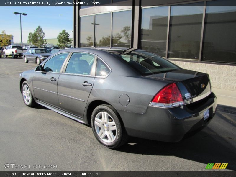Cyber Gray Metallic / Ebony 2011 Chevrolet Impala LT
