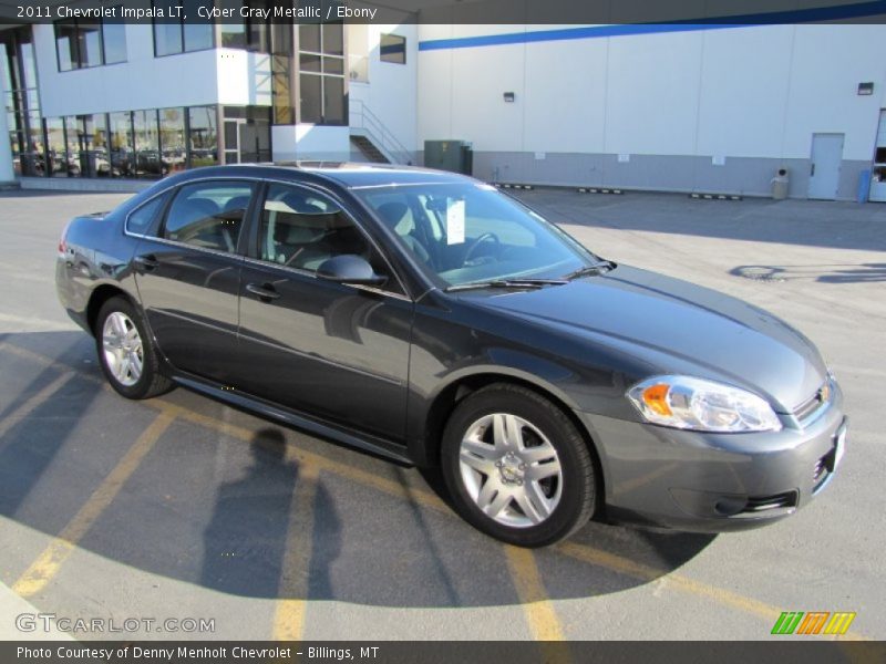 Cyber Gray Metallic / Ebony 2011 Chevrolet Impala LT