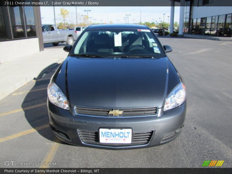 Cyber Gray Metallic / Ebony 2011 Chevrolet Impala LT