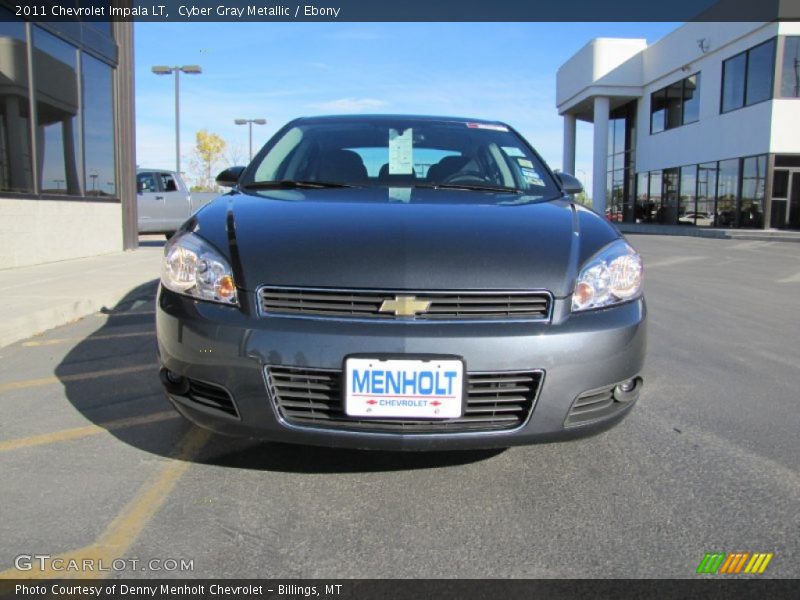 Cyber Gray Metallic / Ebony 2011 Chevrolet Impala LT
