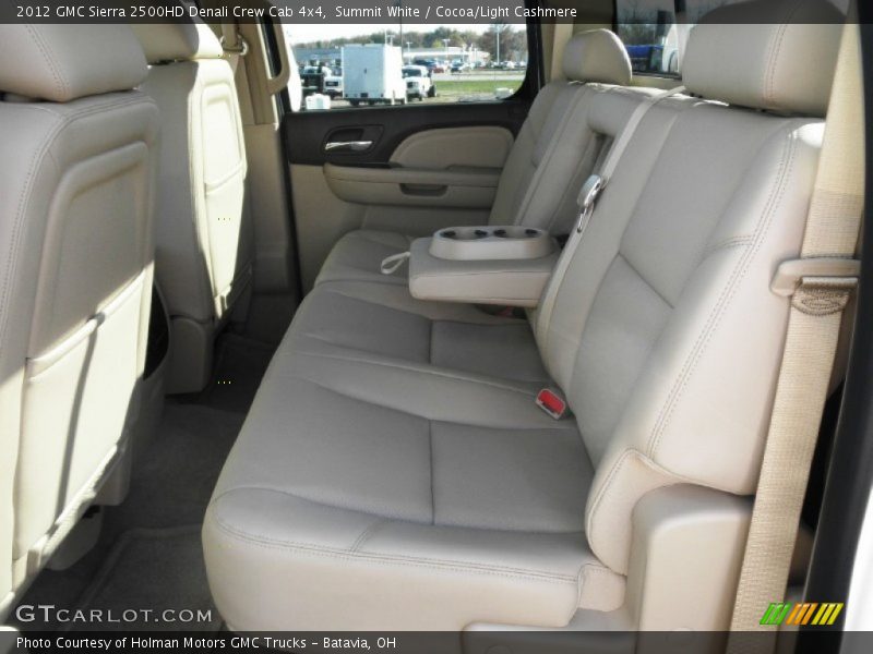  2012 Sierra 2500HD Denali Crew Cab 4x4 Cocoa/Light Cashmere Interior