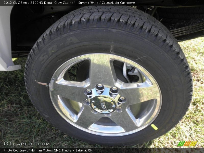  2012 Sierra 2500HD Denali Crew Cab 4x4 Wheel