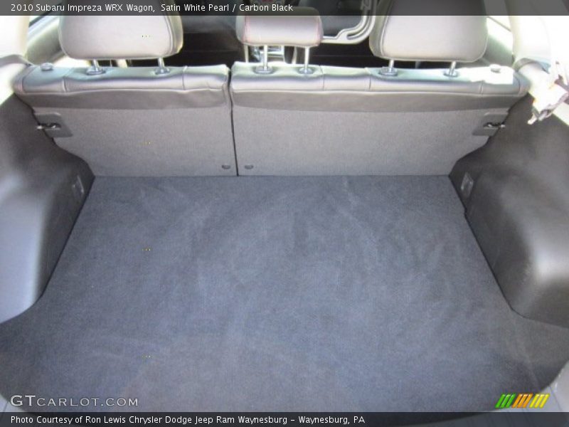  2010 Impreza WRX Wagon Trunk