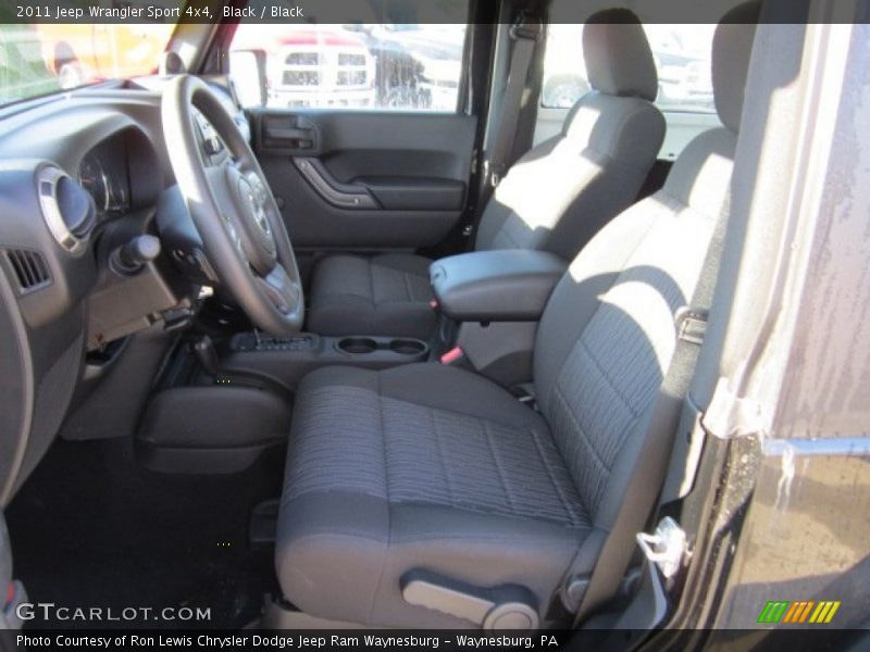 Black / Black 2011 Jeep Wrangler Sport 4x4