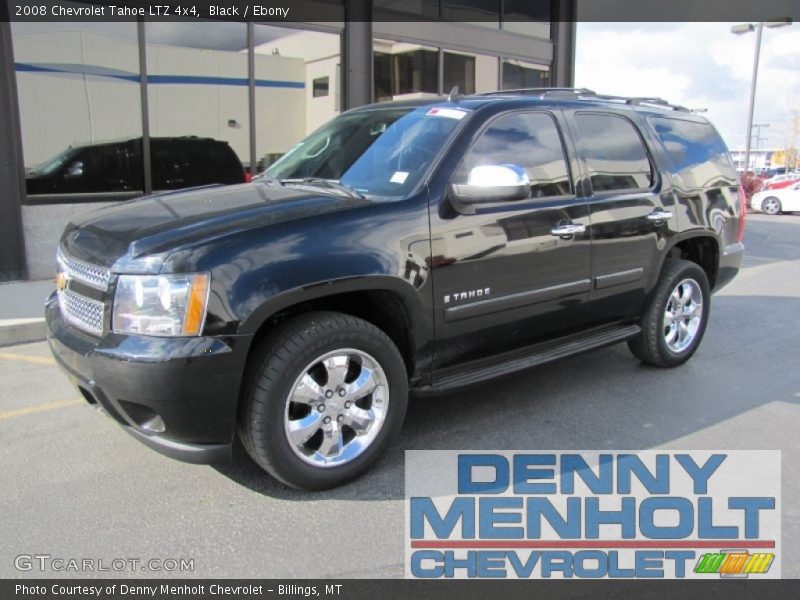 Black / Ebony 2008 Chevrolet Tahoe LTZ 4x4