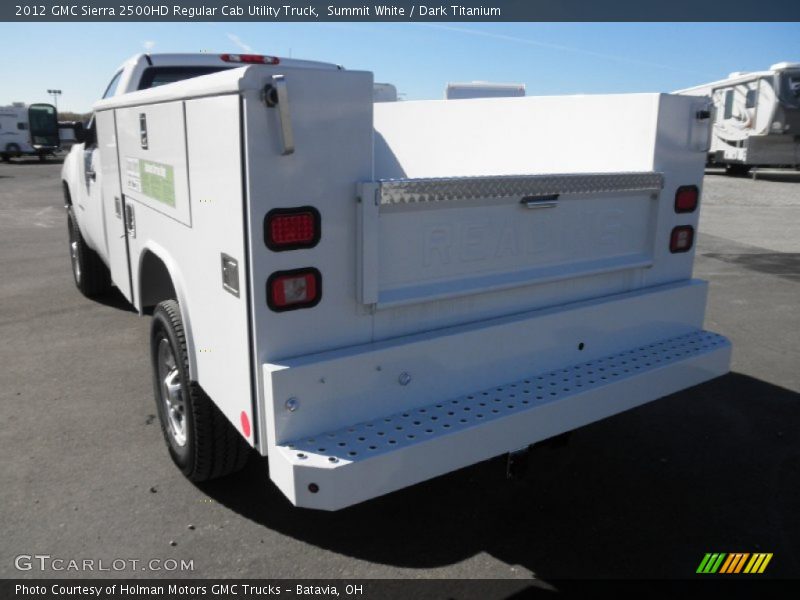 2012 Sierra 2500HD Regular Cab Utility Truck Summit White