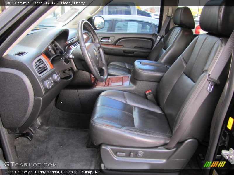 Black / Ebony 2008 Chevrolet Tahoe LTZ 4x4