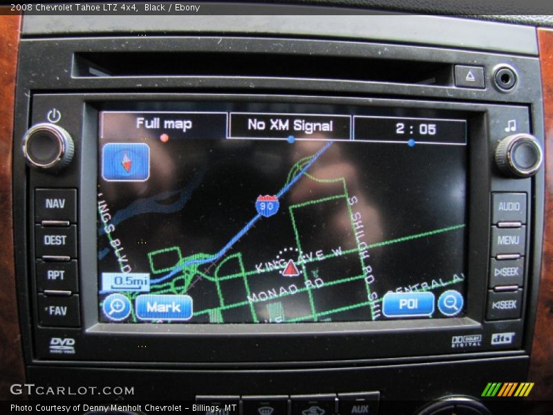 Black / Ebony 2008 Chevrolet Tahoe LTZ 4x4
