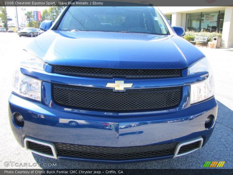 Navy Blue Metallic / Ebony 2008 Chevrolet Equinox Sport