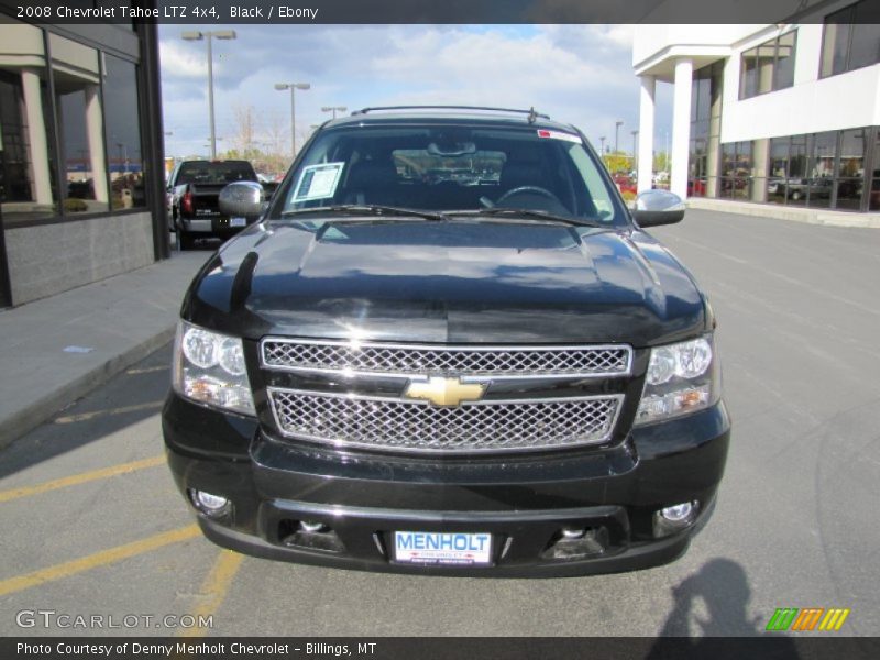 Black / Ebony 2008 Chevrolet Tahoe LTZ 4x4