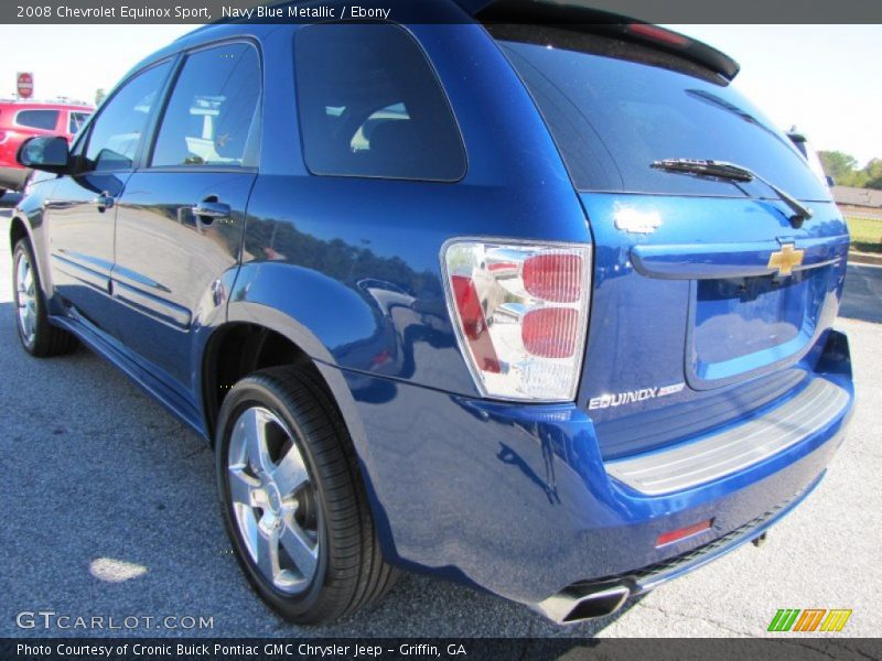 Navy Blue Metallic / Ebony 2008 Chevrolet Equinox Sport