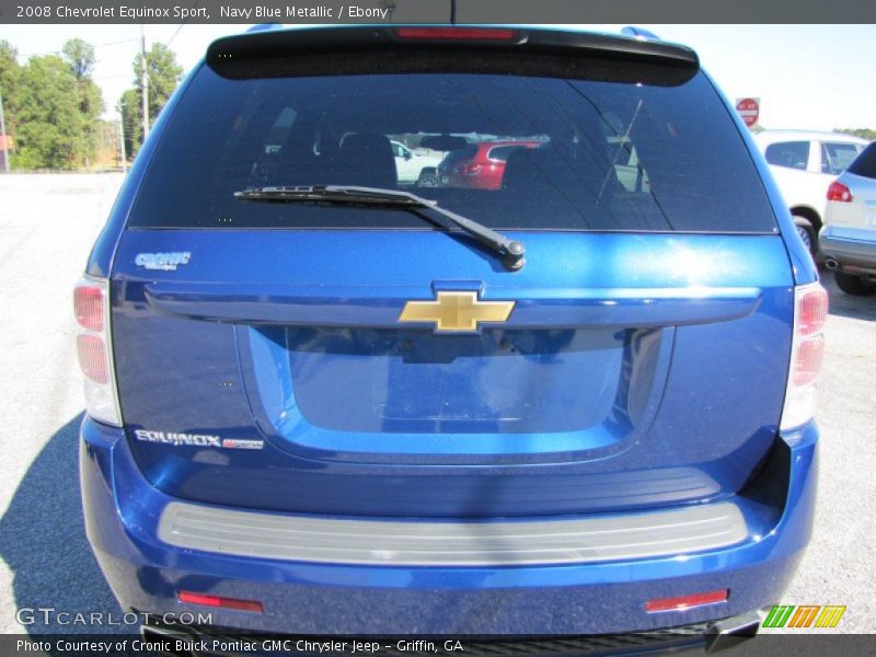 Navy Blue Metallic / Ebony 2008 Chevrolet Equinox Sport