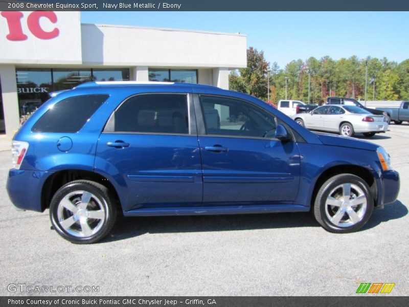 Navy Blue Metallic / Ebony 2008 Chevrolet Equinox Sport