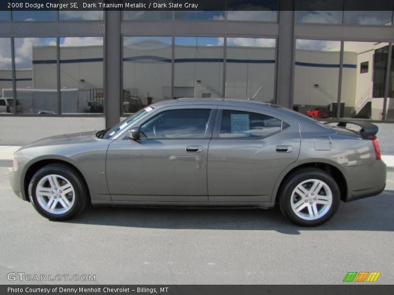 Dark Titanium Metallic / Dark Slate Gray 2008 Dodge Charger SE
