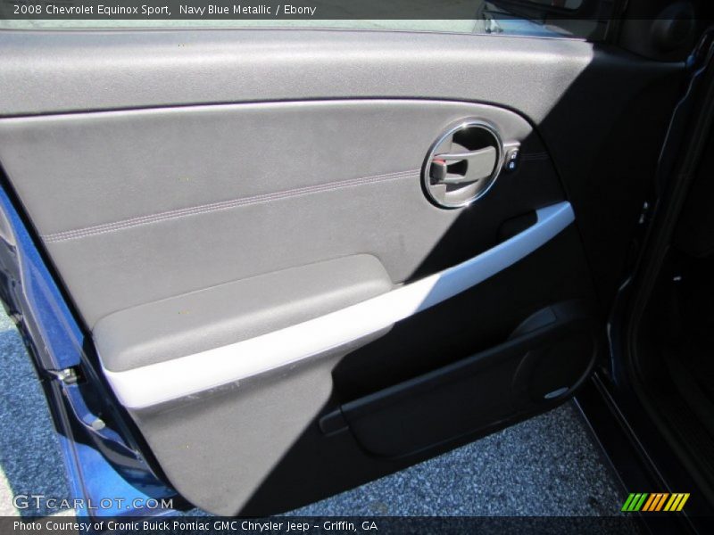 Navy Blue Metallic / Ebony 2008 Chevrolet Equinox Sport