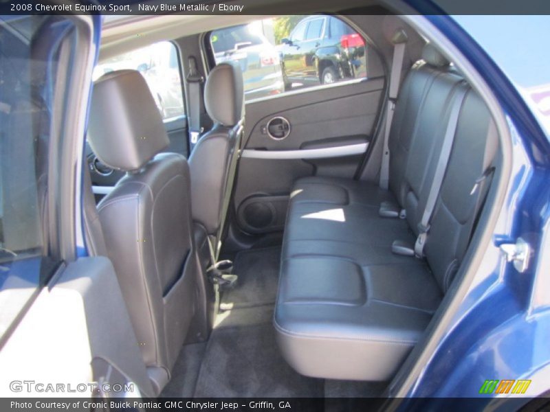 Navy Blue Metallic / Ebony 2008 Chevrolet Equinox Sport