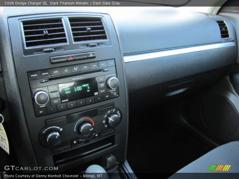 Dark Titanium Metallic / Dark Slate Gray 2008 Dodge Charger SE