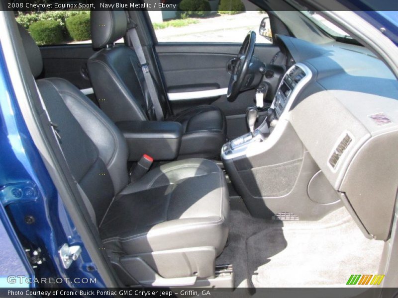 Navy Blue Metallic / Ebony 2008 Chevrolet Equinox Sport