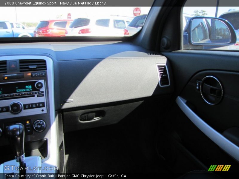 Navy Blue Metallic / Ebony 2008 Chevrolet Equinox Sport