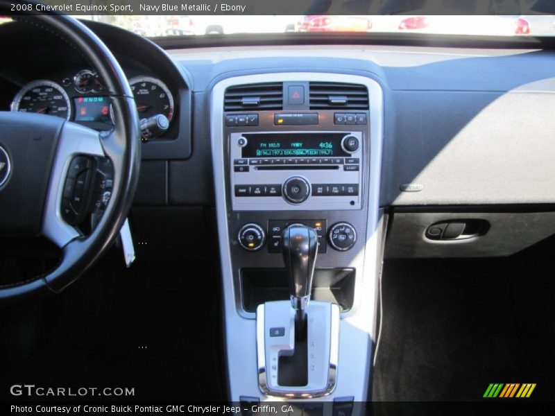 Navy Blue Metallic / Ebony 2008 Chevrolet Equinox Sport