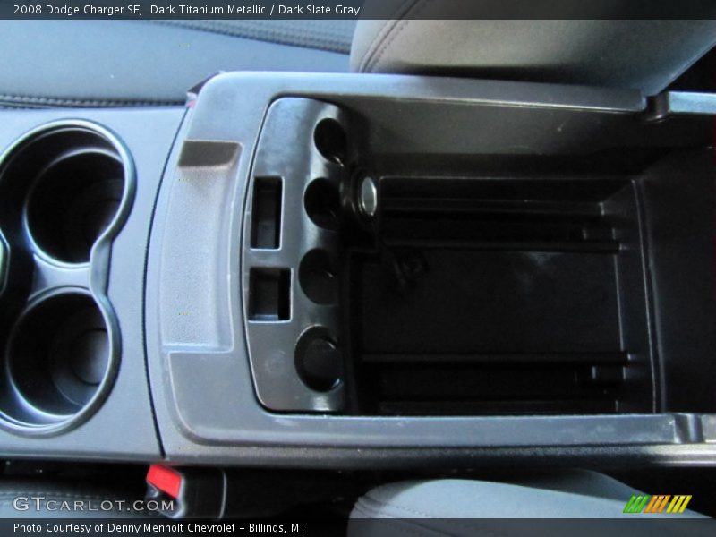 Dark Titanium Metallic / Dark Slate Gray 2008 Dodge Charger SE