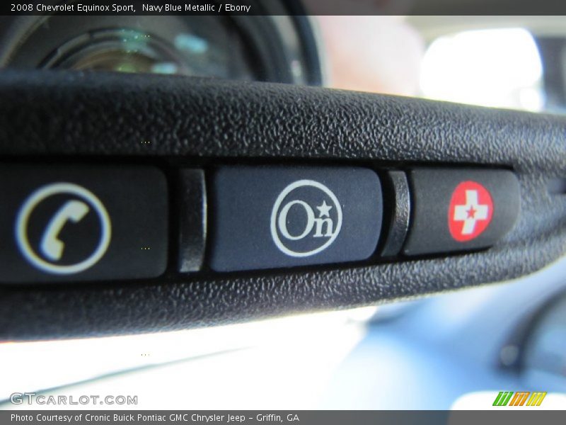 Navy Blue Metallic / Ebony 2008 Chevrolet Equinox Sport