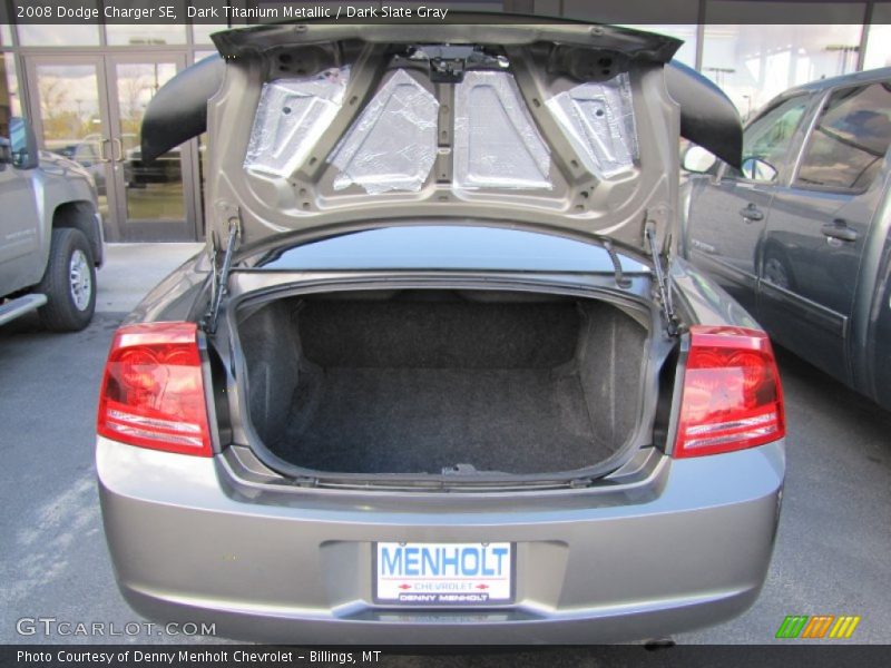 Dark Titanium Metallic / Dark Slate Gray 2008 Dodge Charger SE