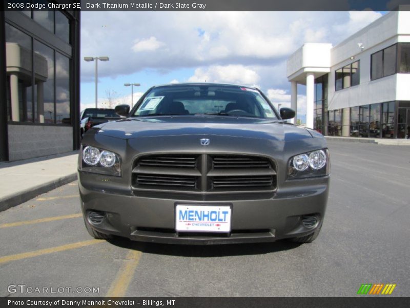 Dark Titanium Metallic / Dark Slate Gray 2008 Dodge Charger SE