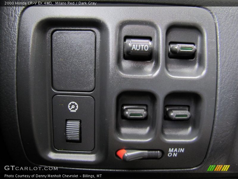 Milano Red / Dark Gray 2000 Honda CR-V EX 4WD