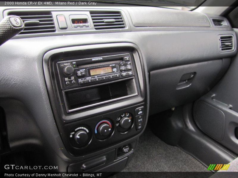 Milano Red / Dark Gray 2000 Honda CR-V EX 4WD
