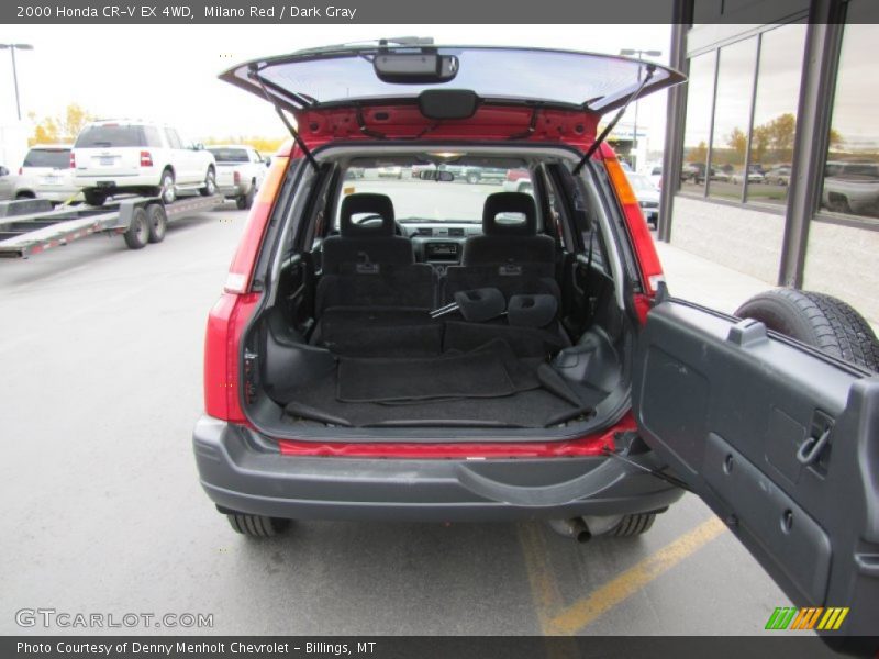 Milano Red / Dark Gray 2000 Honda CR-V EX 4WD