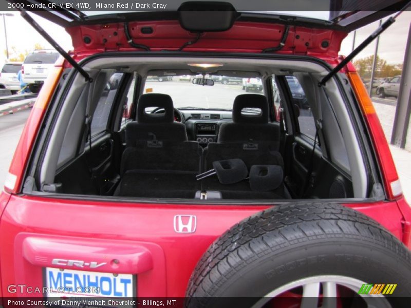 Milano Red / Dark Gray 2000 Honda CR-V EX 4WD