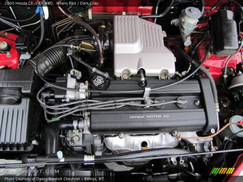 Milano Red / Dark Gray 2000 Honda CR-V EX 4WD