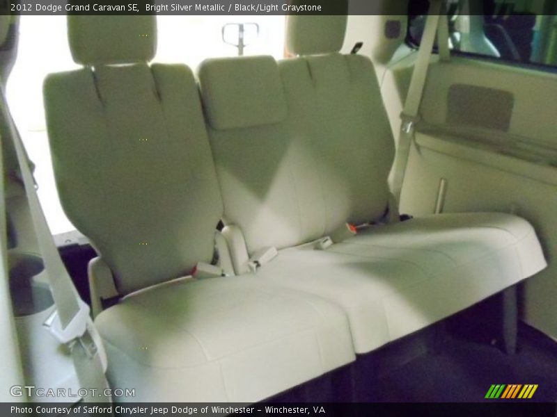 Bright Silver Metallic / Black/Light Graystone 2012 Dodge Grand Caravan SE