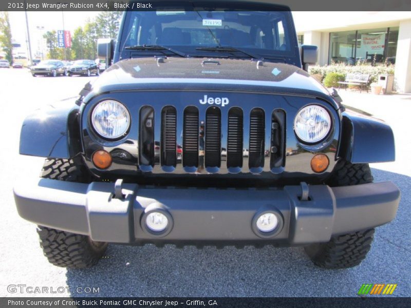 Black / Black 2012 Jeep Wrangler Rubicon 4X4