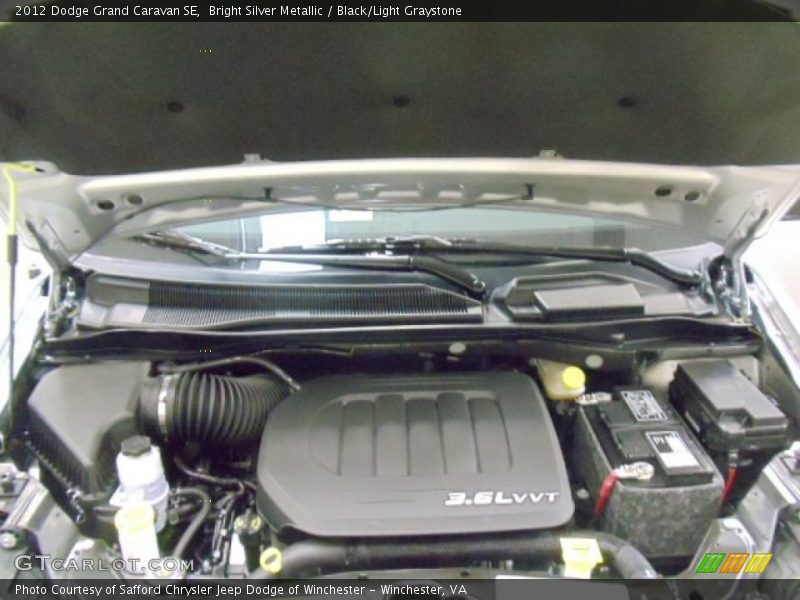  2012 Grand Caravan SE Engine - 3.6 Liter DOHC 24-Valve VVT Pentastar V6