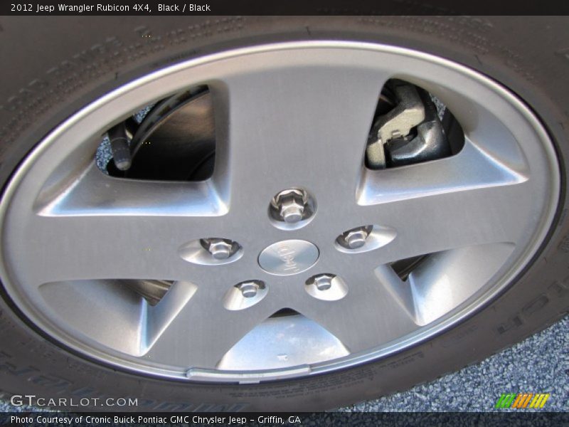 Black / Black 2012 Jeep Wrangler Rubicon 4X4