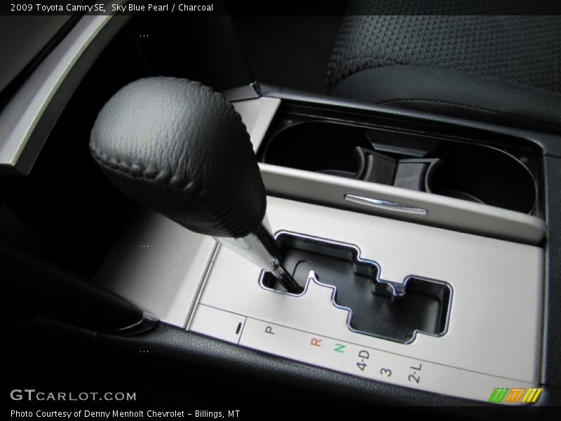 Sky Blue Pearl / Charcoal 2009 Toyota Camry SE