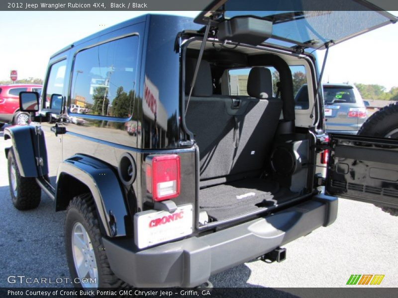 Black / Black 2012 Jeep Wrangler Rubicon 4X4