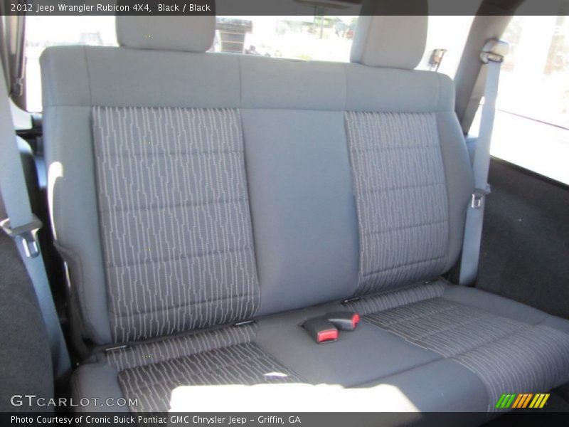  2012 Wrangler Rubicon 4X4 Black Interior