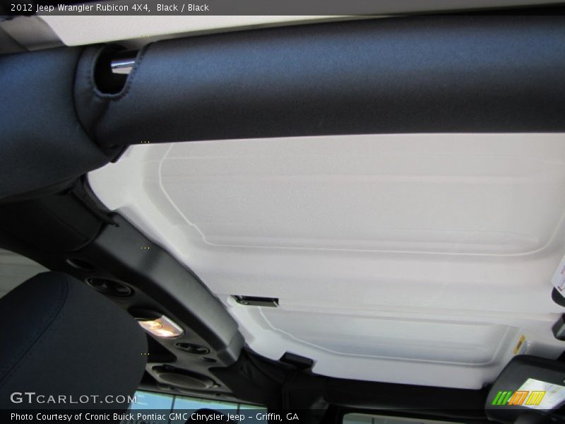 Black / Black 2012 Jeep Wrangler Rubicon 4X4