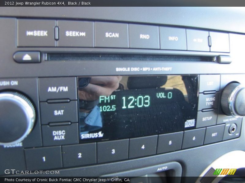 Audio System of 2012 Wrangler Rubicon 4X4