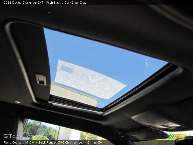 Pitch Black / Dark Slate Gray 2012 Dodge Challenger SXT