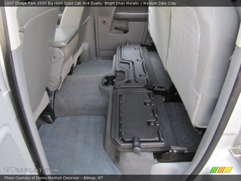 Bright Silver Metallic / Medium Slate Gray 2007 Dodge Ram 3500 Big Horn Quad Cab 4x4 Dually