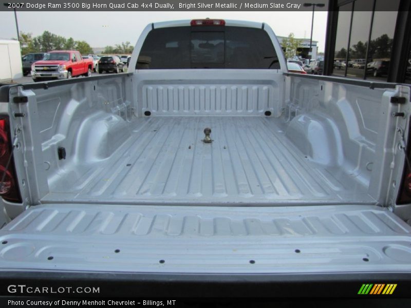 Bright Silver Metallic / Medium Slate Gray 2007 Dodge Ram 3500 Big Horn Quad Cab 4x4 Dually