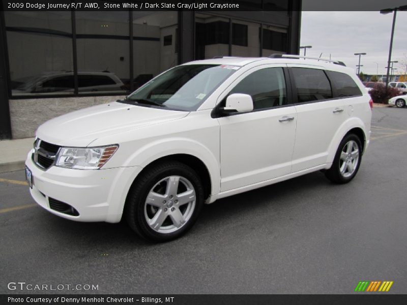 Stone White / Dark Slate Gray/Light Graystone 2009 Dodge Journey R/T AWD