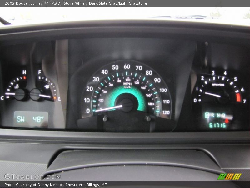 Stone White / Dark Slate Gray/Light Graystone 2009 Dodge Journey R/T AWD